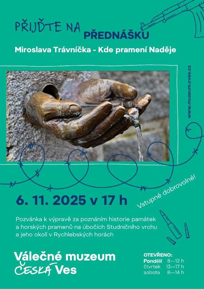 Přednáška Miroslava Trávníčka - Kde pramení NADĚJE